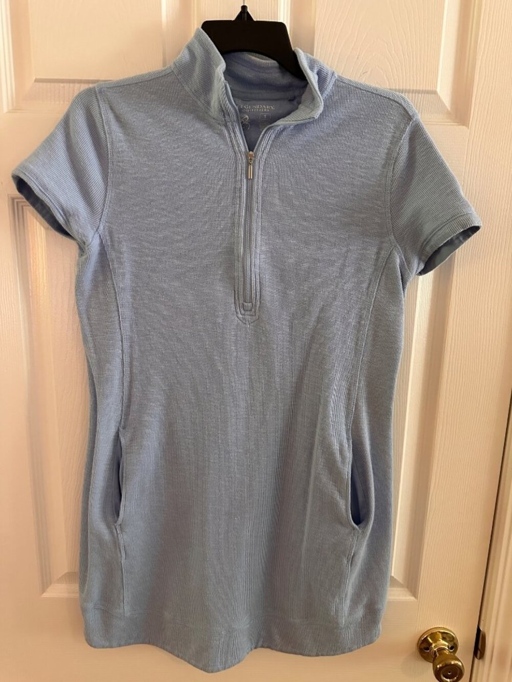 Legendary Outfitters light blue polo dress size s